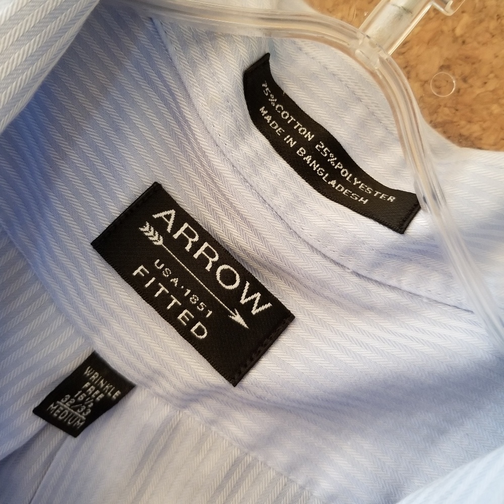 Arrow | Pinstripe Button Down Shirt - Picture 7 of 8